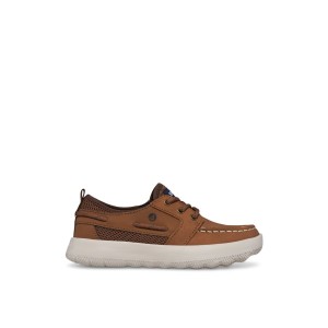 Beige Sperry Bowfin Boat Shoe | 0596-YIADB
