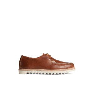 Beige Sperry Captain's Vibram Oxford | 8563-HWVAT