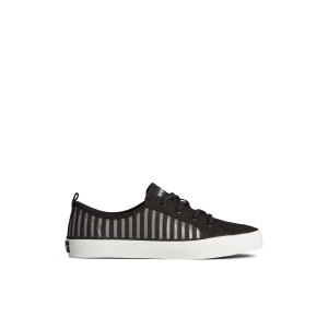 Black Sperry Crest Vibe Mesh Sneaker | 4623-VBWOJ