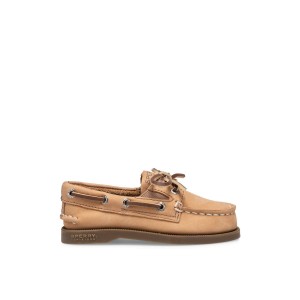 Dark Brown Sperry Authentic Original Slip On Boat Shoe | 3150-DLSHO