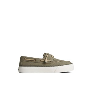 Green Sperry Bahama 3.0 Platform Sneaker | 4391-NQVLJ