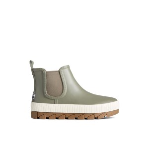 Green Sperry Torrent Chelsea Waterproof Rain Boot | 7218-VKYLA