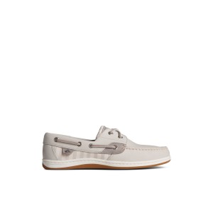Grey Sperry Koifish Stripe Boat Shoe | 7091-BIGKO