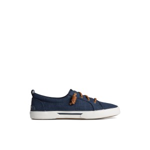 Navy Sperry Pier Wave LTT Sneaker | 4058-CWOAQ